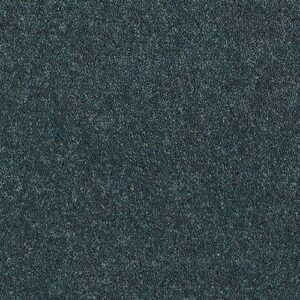 Airedale Ink Blue Wool-Blend Twist Carpet, close-up of the carpet texture