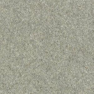 Airedale Birch Mist Wool-Blend Twist Carpet, close-up of the carpet texture