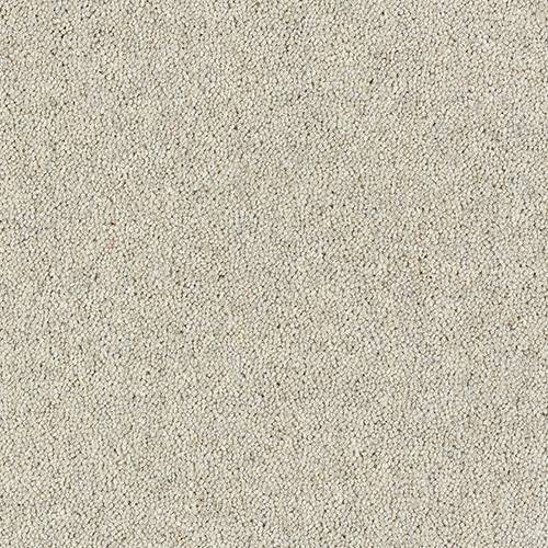 Airedale Pearl Chalk Wool-Blend Twist Carpet, close-up of the carpet texture