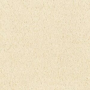 Airedale Cotton Chalk Wool-Blend Twist Carpet, close-up of the carpet texture