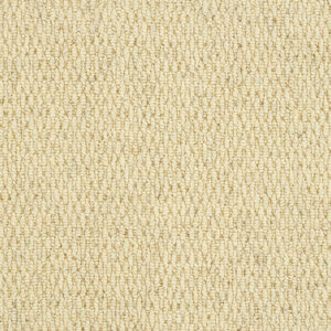 Haworth Cream Chalk Wool Loop Carpet, close-up of the carpet texture