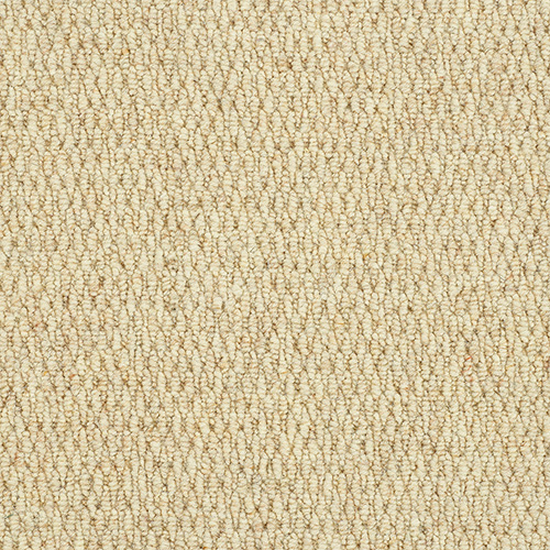 Haworth Wheat Linen Wool Loop Carpet, close-up of the carpet texture