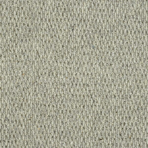 Haworth Soft Ash Wool Loop Carpet, close-up of the carpet texture
