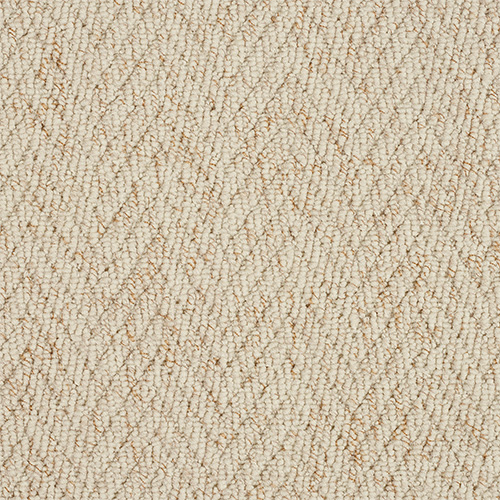 Marlow Warm Porcelain Herringbone Carpet, close-up of the carpet texture