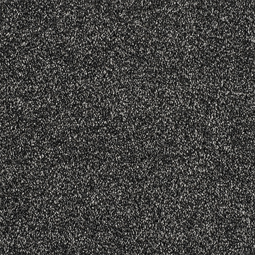 Linden Dark Graphite Deep-Pile Carpet, close-up of the carpet texture